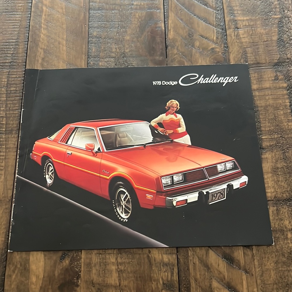 Vintage 1978 Dodge Challenger Dealer Sales Brochure